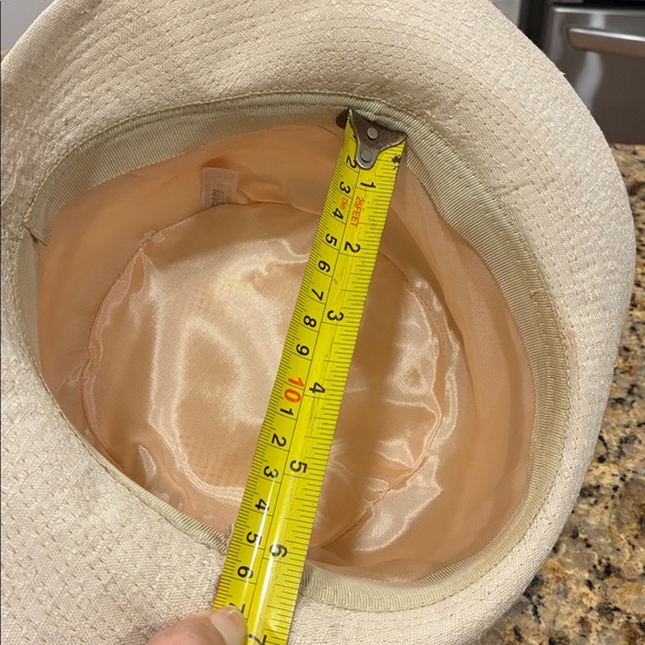 Vintage Linen Hat - Picture 6 of 7
